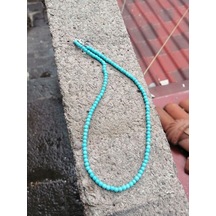 Boncuk Ay Kolye Şık Hediye Model 56ed2b Çok Renkli