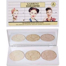 Gabrini 3'lü Aydınlatıcı Paleti Highlighter A