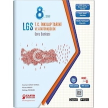 8.Sınıf LGS T.C İnkılap Tarihi ve Atatürkçülük Soru Bankası- Zafer Yayınları