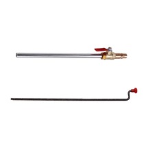 Araba Lastiği El-krank Hızlı Şişirme Çubuğu Metre Olmadan Evrensel Hava Dolum Çubuğu