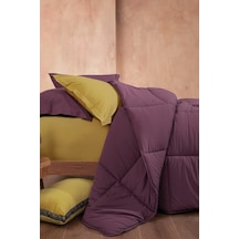 Yataş Bedding Mix&Match Penny Tek Kişilik Yorgan - Mürdüm