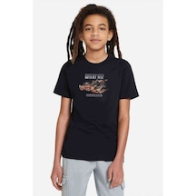 Tshirthane Outto My Way Metal Rock Muzik Baskılı Unisex Çocuk Siyah T-Shirt