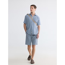 Lcw Vision İndigo Regular Fit Erkek Şort