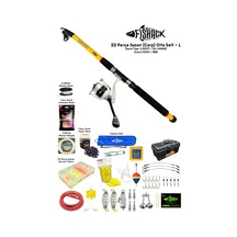 Fishack 22 Parça Sazan Carp Olta Seti L - 3.30mt / 50-100gr