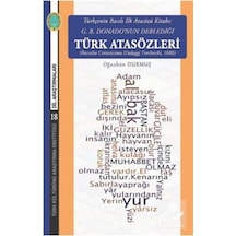 Türkçenin Basılı İlk Atasözü Kitabı-G.B Donado'nun Derlediği Türk Atasözleri - Oğuzhan Durmuş - Türk Kültürünü Araştırma Enstitüsü