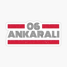 06 Ankaralı Plaka Araba Sticker Yapıştırması