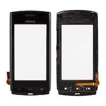 Nokia N500 Dokunmatik Lens Ön Panel - Siyah (535968940)