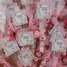 Pembe Temalı Babyshower, Mevlit, Doğum Günü, Düğün, Nişan Şekeri 100 Adet