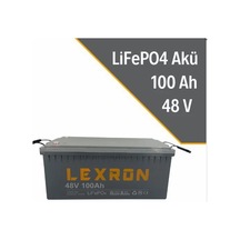 LEXRON 100AH 48V LİTYUM AKÜ  LiFePO4