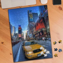 Amerika Caddesi Ve Binalar 240 Parça Puzzle Yapboz-ks699466
