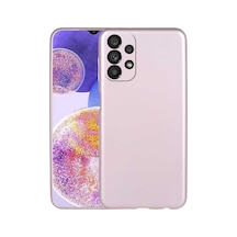 Zore Galaxy A23 Kılıf Ogaa Premier Silikon Kapak - Rose Gold