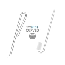 Aquario Co2 Diffuser Mist Curved L White