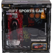 38046 2 4g Kontrol Duman Atan Yüksek Hızlı Yedek Drift Tekerli Araçlar Kırmızı
