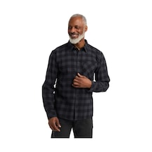Jack Wolfskın Jack Wolfskin Lite Flannel Shirt Erkek Gri Gömlek T0156 Antrasit