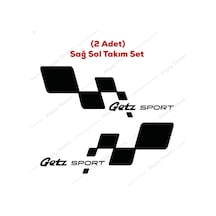 Getz Kapı Altı Sticker Hyundai Getz Sticker Getz Oto Sticker