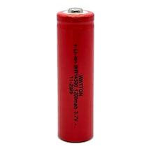 Wt-14500 1200mah 3.7v Li-ion Şarj Edilebilir Pil - Kırmızı