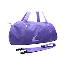 Lila Renkli Spor Çantası Seyahat Çantası Ve Fitness Çantası Lila