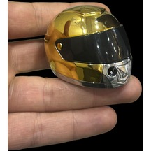 Sarı Mini Kask Gazlı Çakmak 709729