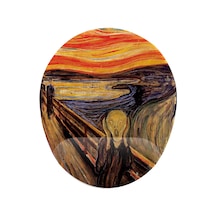 Çığlık Scream Bilek Destekli Mouse Pad