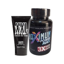 Hotxxl 50 Ml Erkeğe Sertpenis Krem + 1 Adet 3x Black Box Maximum 30 Lu