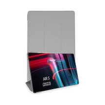 Apple İpad Air 5 2022 Kılıf Tablet Smart Kılıf - Gri Diğer