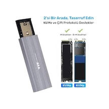 Vıt Taşınabilir 512gb Harici Ssd Usb 3.1 Gen 2 10gbps Metal Kasa V512gb