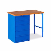 Star Çelik 5 Çekmeceli Çalışma Tezgahı-1250 Mm N11.988