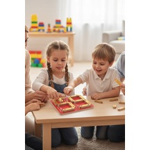 Montessori Ahşap Eğitici Numaratör