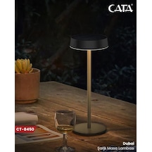 Cata Ct-8450 2w Dubai Solar Enerjili Usb Şarjlı Masa Lambası