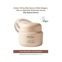 Esmer Pirinç Özü İçeren Cilde Dolgun & Sıkı Görünüm Sunan Bakım Kremi Mıdha Brown Rice Firming Cream
