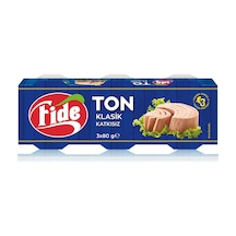 Fide Klasik Ton Balığı 3x80 G - 8 Adet Tarı