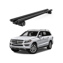 Pençe Mercedes-benz Gl X166 2013-2016 Uyumlu Siyah Ara Atkı 135cm Port Bagaj Tavan Barı