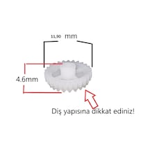 Philips Uyumlu Epilasyon Makinesi Dişlisi (534819165)
