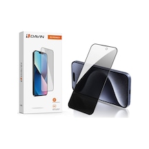 Noktaks - Apple iPhone 15 Pro Uyumlu - Ekran Koruyucu Davin Hayalet Cam Koruma - Şeffaf