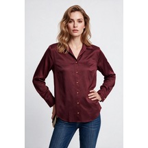 Gömlek Ekol 27kekl01051 Bordo