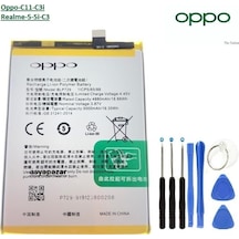 Senalstore Oppo C11-c3i Pil Batarya Blp729 + Tamir Seti