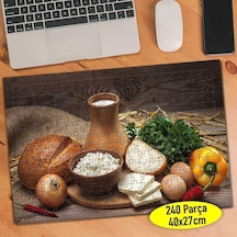 Peynir Süt Ve Sebze Sağlıklı Besinler 240 Parça Puzzle Yapboz-25