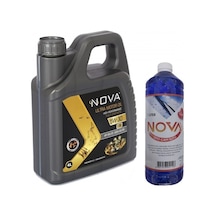 Nova 5W-30 Sn Tam Sentetik Motor Yağı 4 L + Cam Suyu 1 L