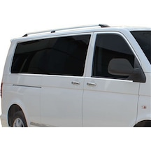 Vw Caravelle T5 Cam Çerçevesi 14 Prç Krom U.ş Çift Sürgü 2003-2010