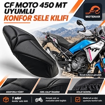 Motenar Cf Moto 450 Mt Uyumlu Visco Konfor Sele Kılıfı Siyah
