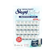 Sleepy Bio Hijyenik Ped 23 Al 20 Öde 26'lı Gece Mega Paket Ve Rosıe Makyaj Pamuğu