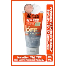 Cosmetex Roland Kankitsu Ohji Off Arındırıcı Kil Özlü Yüz Temizleme Köpüğü