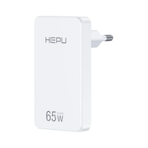 Hp-c36 65 Watt Gan Şarj Adaptörü 100 Cm Kablo 2-port Fast Charger Hızlı Şarj Seti Type-c Kablo Dahildir Quick Charge 3.0