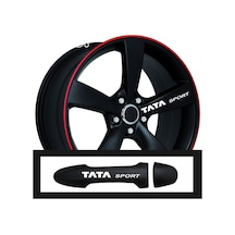 Tata Incina İçin - Uyumlu Aksesuar Oto Kapı Kolu/jant - Sticker 10 Adet 10 1,5 Cm