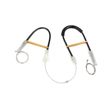 Arka Sağ Cam Kriko Seti Volvo S40 V40 Mk1 644 645 1995-2004 İçin Standart