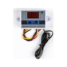 Xh-w3001 Ac 220v 10a Dijital Termostat Dijital Sıcaklık Kontrol Dijital Ekran Termostat Kontrol Anahtarı Ve Ntc 10k Termistör Sensörleri