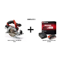 Einhell Set-5 Einhell Te-cs 18/150 Li Akülü Daire Testere+einhell 18v 2,5 Ah Pxc Starter Kit, Akü & Şarj Cihazı