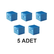 5 Adet Songle 250v 10a Srd-12vdc-sl-c 12v Dc Röle 5 Pin Pcb Montaj Tip 220v No Nc Güç Rölesi Spdt Lamba Motor Vana