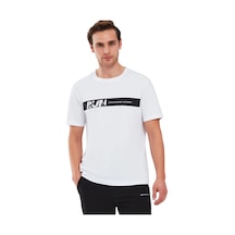 Skechers Graphic T-shirt M Short Sleeve Erkek Beyaz Tshirt S241009-100 Beyaz