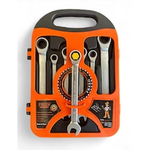 Melzohome 7 Parça Cırcır Anahtar Seti Cırcır Set 8 19mm